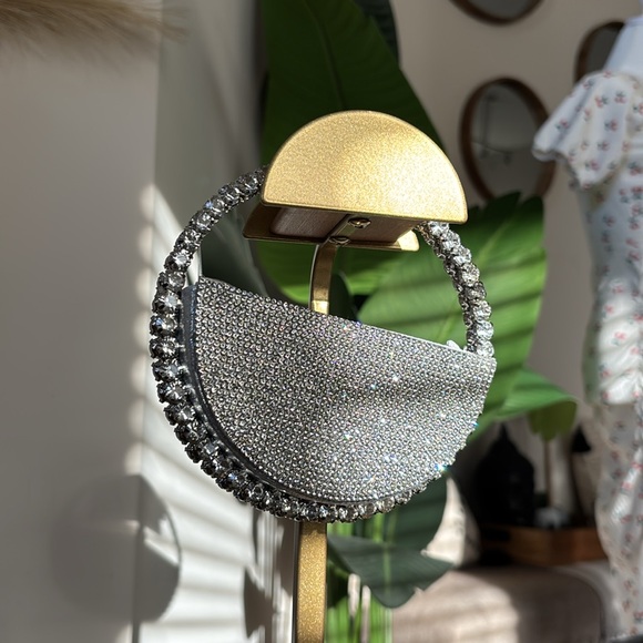 💎💎💎NWT Mini Diamond Circle Clutch 💎💎💎 - Picture 8 of 15